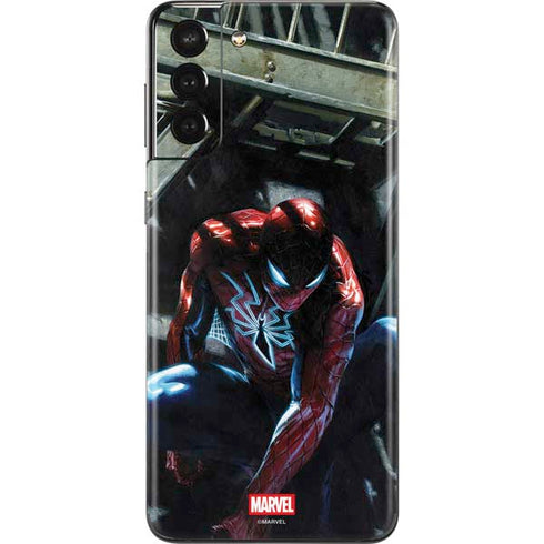 Marvel Spiderman New Suit Spiderman Galaxy S21 Plus 5G Skin